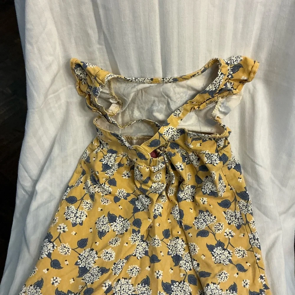 Isaac Mizrahi Yellow and Blue Floral Kids‎ Dress